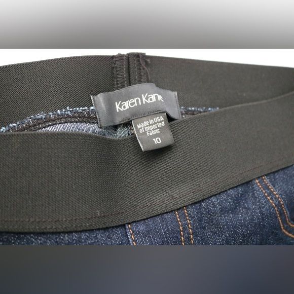 NWT- Karen Kane Dark Rinse Jeggings, size 10 - Picture 3 of 6